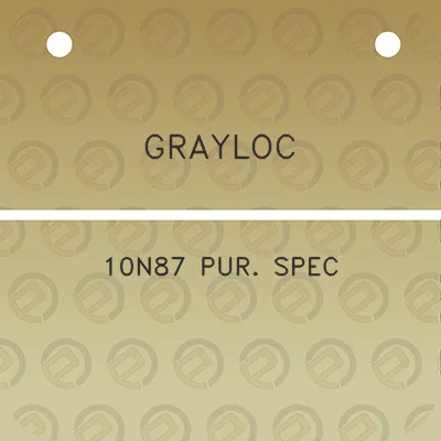 grayloc-10n87-pur-spec