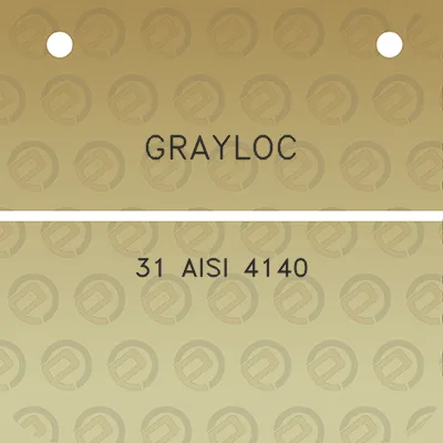 grayloc-31-aisi-4140