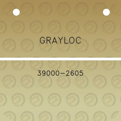 grayloc-39000-2605