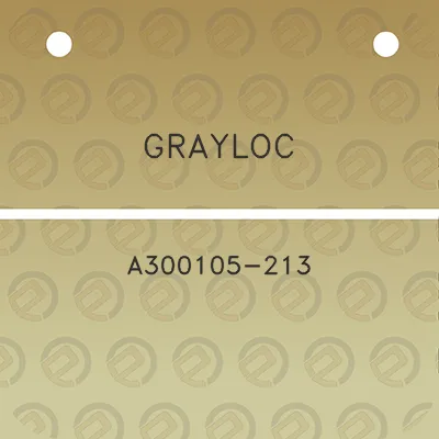 grayloc-a300105-213