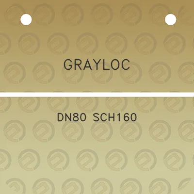 grayloc-dn80-sch160