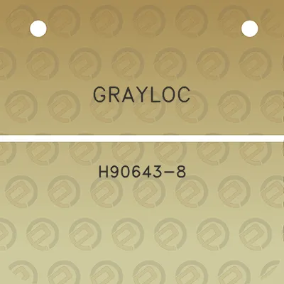 grayloc-h90643-8