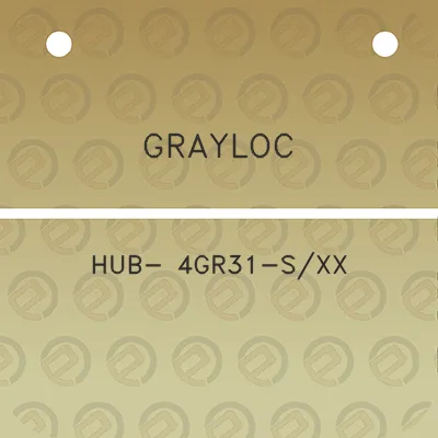 grayloc-hub-4gr31-sxx