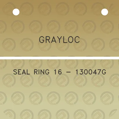 grayloc-seal-ring-16-130047g