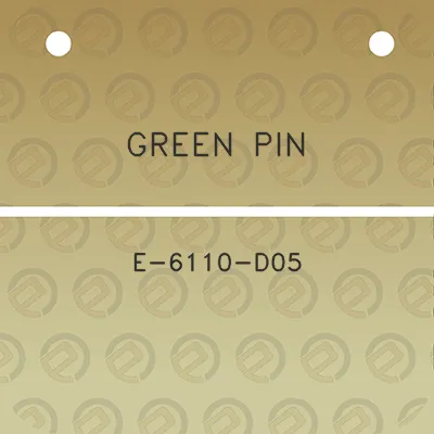 green-pin-e-6110-d05