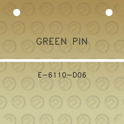 green-pin-e-6110-d06