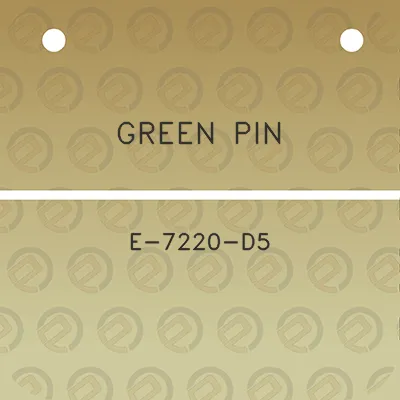 green-pin-e-7220-d5