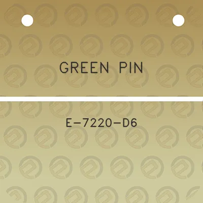 green-pin-e-7220-d6