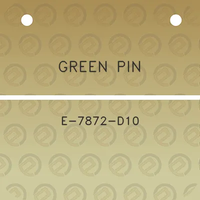 green-pin-e-7872-d10