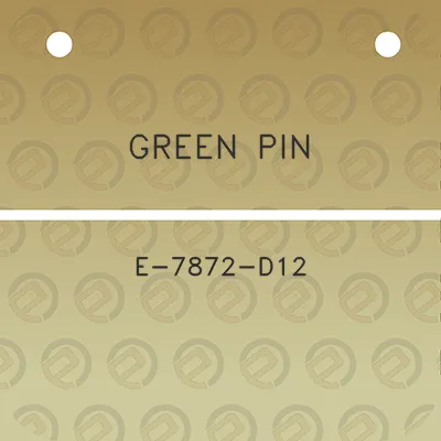 green-pin-e-7872-d12