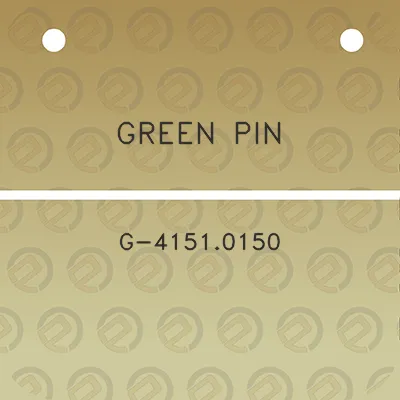 green-pin-g-41510150