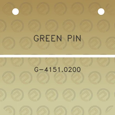 green-pin-g-41510200