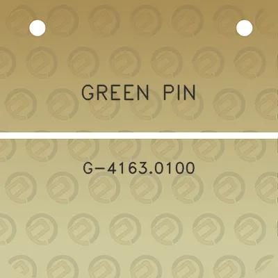 green-pin-g-41630100