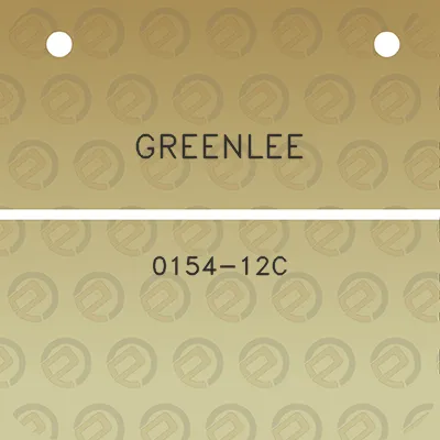 greenlee-0154-12c