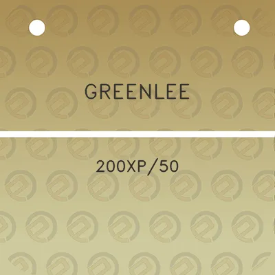 greenlee-200xp50