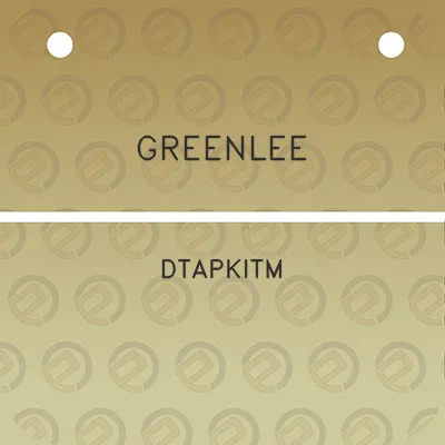 greenlee-dtapkitm