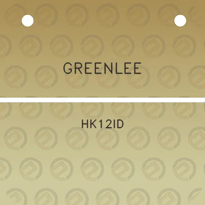 greenlee-hk12id