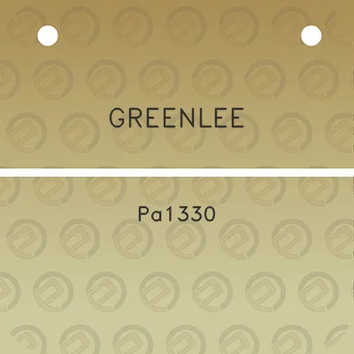 greenlee-pa1330