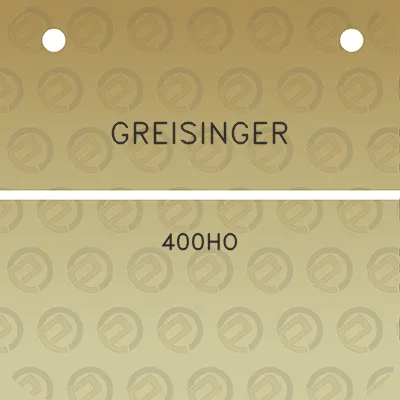 greisinger-400ho