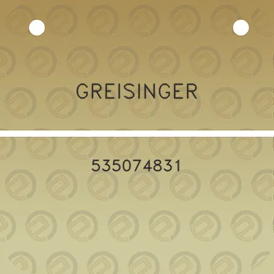 greisinger-535074831