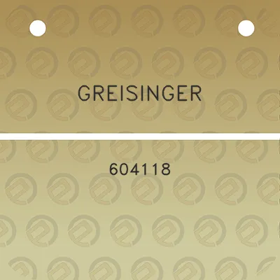 greisinger-604118