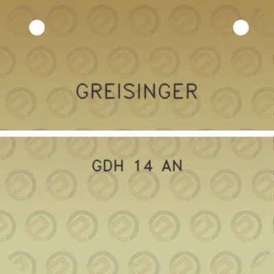 greisinger-gdh-14-an