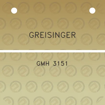 greisinger-gmh-3151