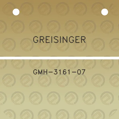 greisinger-gmh-3161-07