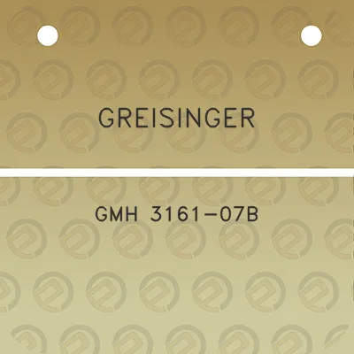 greisinger-gmh-3161-07b