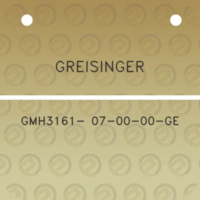 greisinger-gmh3161-07-00-00-ge