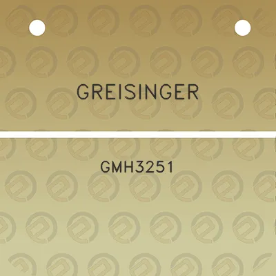 greisinger-gmh3251