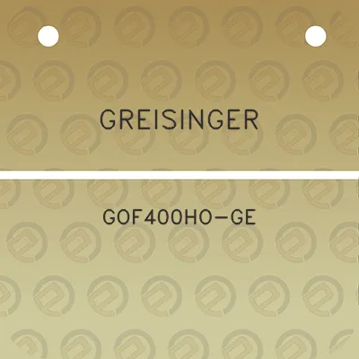 greisinger-gof400ho-ge