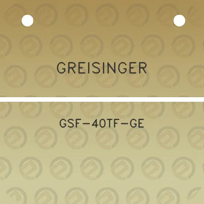 greisinger-gsf-40tf-ge