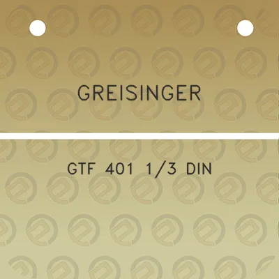 greisinger-gtf-401-13-din