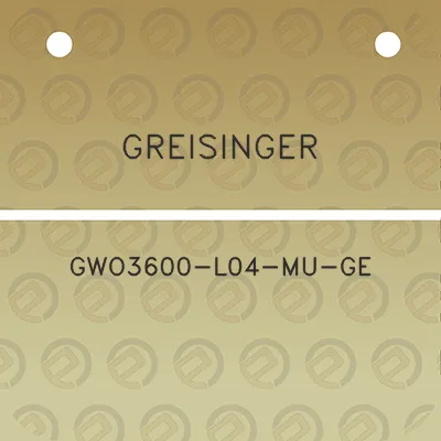 greisinger-gwo3600-l04-mu-ge