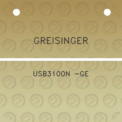 greisinger-usb3100n-ge