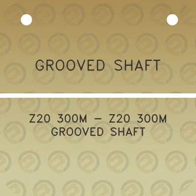 grooved-shaft-z20-300m-z20-300m-grooved-shaft