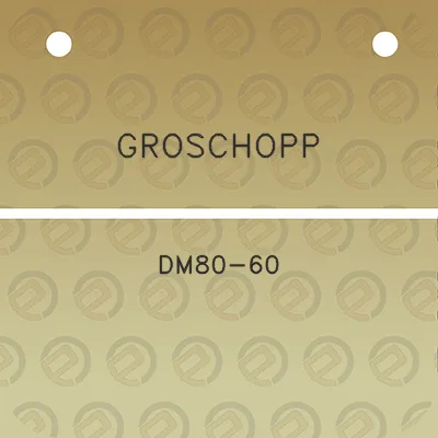 groschopp-dm80-60