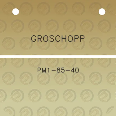 groschopp-pm1-85-40