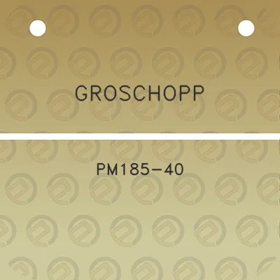 groschopp-pm185-40