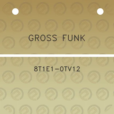 gross-funk-8t1e1-0tv12