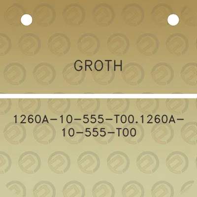 groth-1260a-10-555-t001260a-10-555-t00