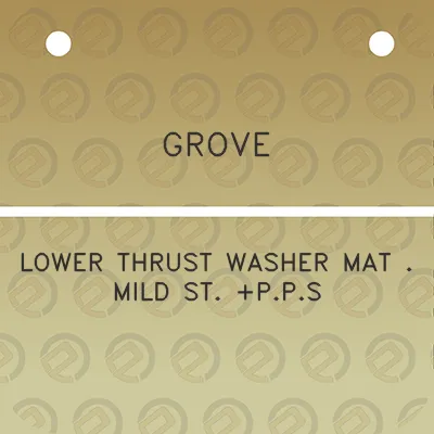 grove-lower-thrust-washer-mat-mild-st-pps