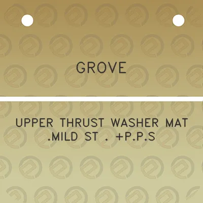 grove-upper-thrust-washer-mat-mild-st-pps