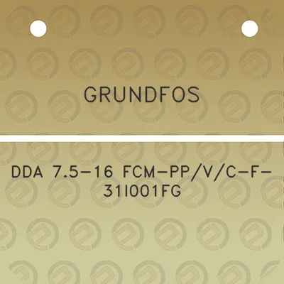 grundfos-dda-75-16-fcm-ppvc-f-31i001fg