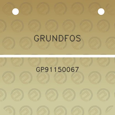 grundfos-gp91150067