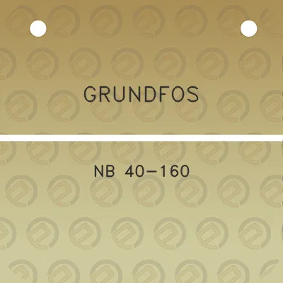 grundfos-nb-40-160