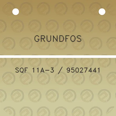 grundfos-sqf-11a-3-95027441