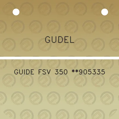 gudel-guide-fsv-350-905335