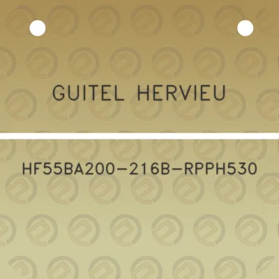 guitel-hervieu-hf55ba200-216b-rpph530